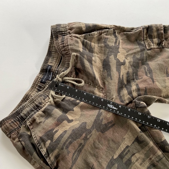 Sanctuary x Anthropologie Camo Cargo Joggers Sz S Utility Streetwear Travel Flaw - Picture 7 of 11